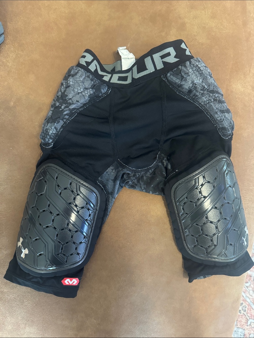 Under Armour Black Kids Padded Compression Shorts